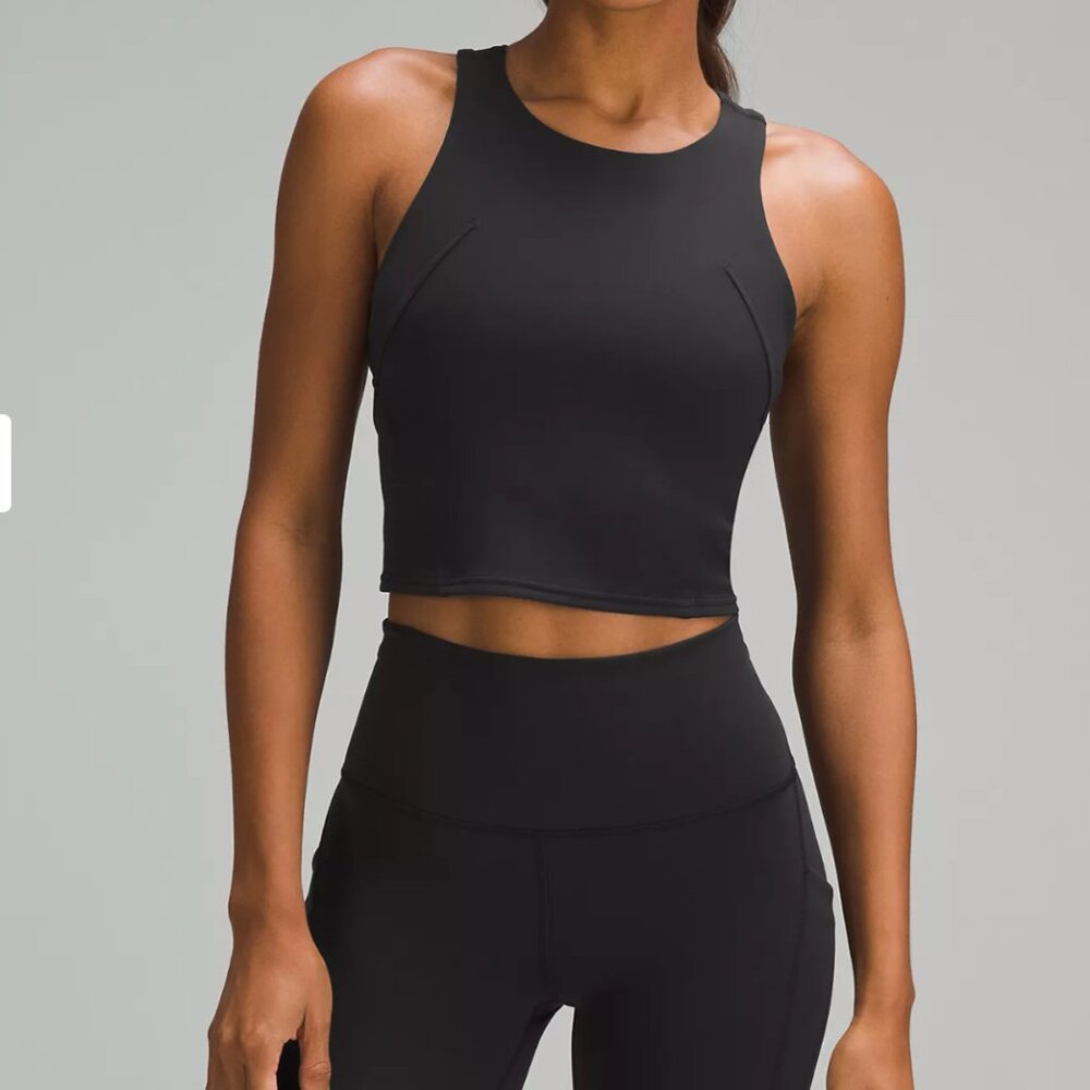 Lululemon Wunder Train Racerback Tank Top Size 4 - Black NWT